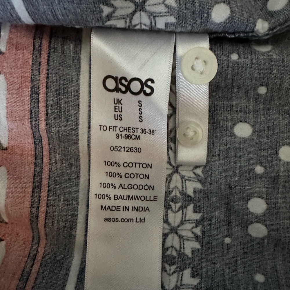 ASOS Holiday Patterned Shirt - Picture 2 of 4
